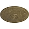 Ekena Millwork Bailey Ceiling Medallion (Fits Canopies up to 4"), 18 1/8"OD x 3/4"P, Mississippi Mud Crackle CM19BIMMC - alternate 2
